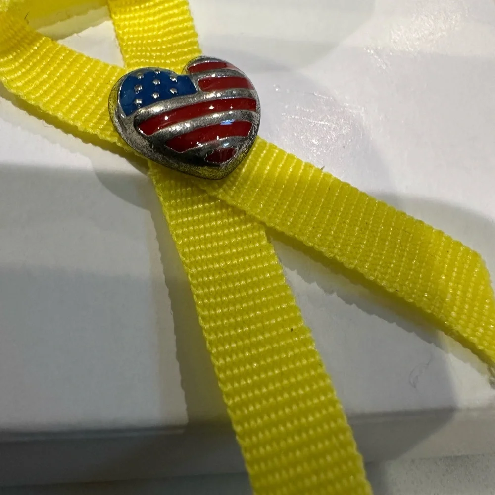 THE YELLOW RIBBON PIN - Picture 5 of 11